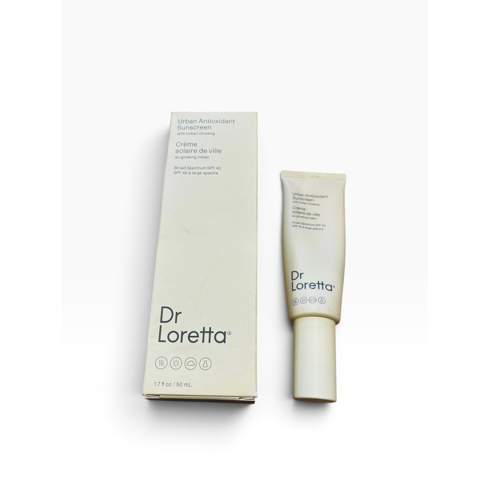 Dr Loretta Urban Antioxidant Sunscreen SPF 40 1.7 Oz 50 ml READ